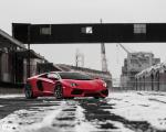 Lamborghini Aventador LP700-4 Rosso Efesto on ADV.1 Wheels (ADV7 TRACK SPEC CS) 2017 года